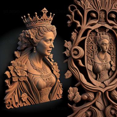 3D model Combo Queen game (STL)